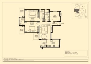 Godrej Arista 2.5BHK Floor Plan Type 2