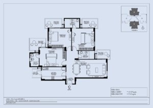 Godrej Arista 3BHK Floor Plan Type 1