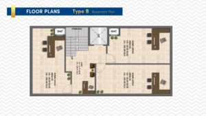 Signature-Global-City-92-Basement-Plan-2-BHK-Type-B