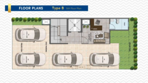 Signature-Global-City-92-Stilt-Floor-Plan-2-BHK-Type-B