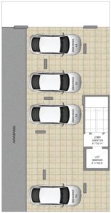 TYPE A (STILT FLOOR PLAN)