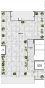 TYPE A (TERRACE FLOOR PLAN)