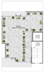 TYPE C (TERRACE FLOOR PLAN)