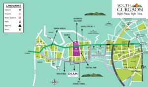 Paras-Ekam-Roseview-2-Location-Map