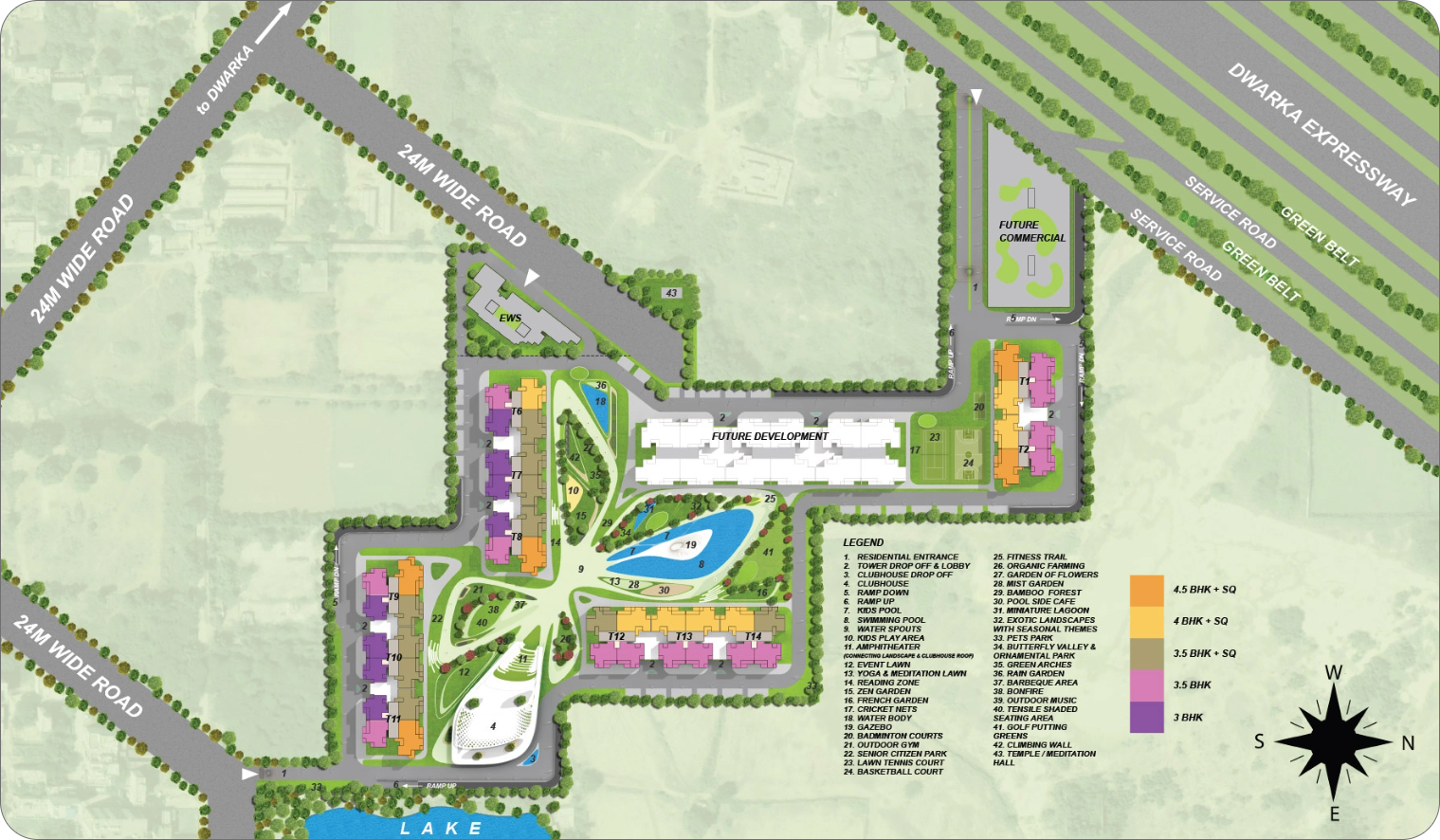 m3m-crown-sector-111-gurgaon-site-map