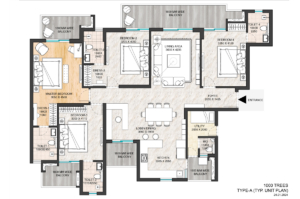Ats-homekraft-sanctuary-sector-105-gurgaon-floor-plan-type-a