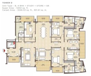 Kashish-manor-one-sector-111-gurgaon-floor-plan-4-bhk