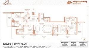 Shapoorji-pallonji-the-dualis-sector-46-gurgaon-floor-plan-tower-b-6