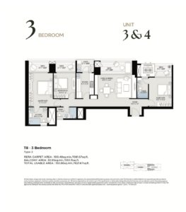 Bptp Gaia Residences 3bhk T8 Type 2