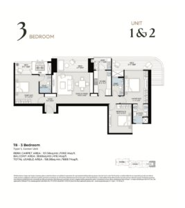Bptp Gaia Residences 3bhk T8 Corner Unit Type 1