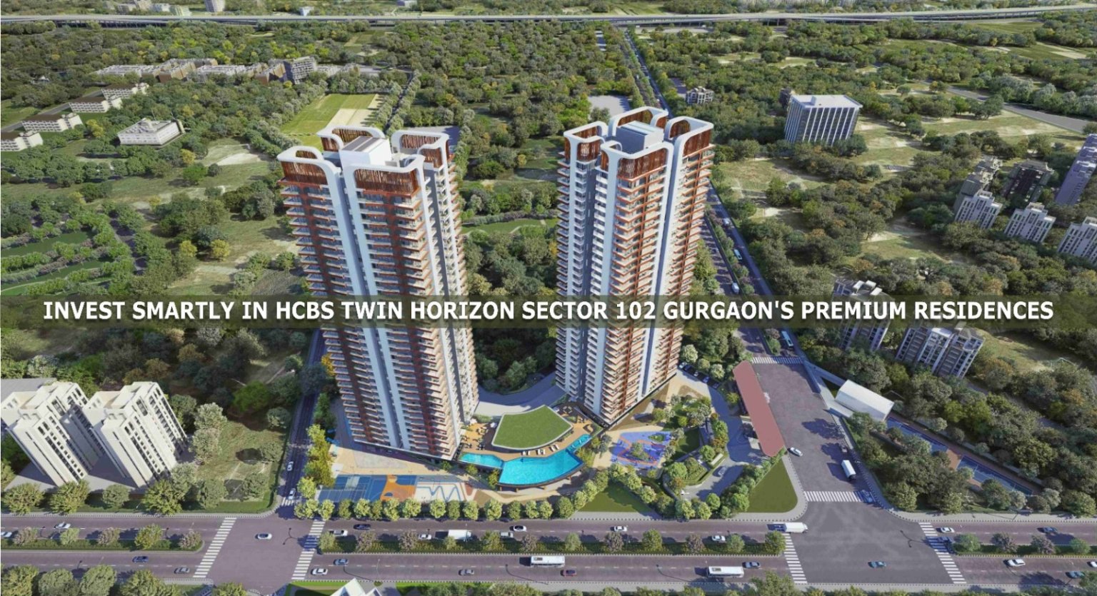 Image result for HCBS Twin Horizon Sector 102 Gurgaon - Luxury 3 & 4 BHK Homes