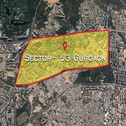Godrej-sector-53-gurgaon-location-map
