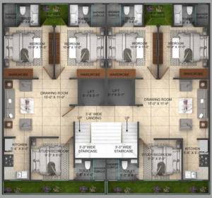 Horizon-floors-sector-93-gurgaon-floor-plan-type-1