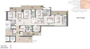 Satya Levante Residences 5bhk Floor Plan