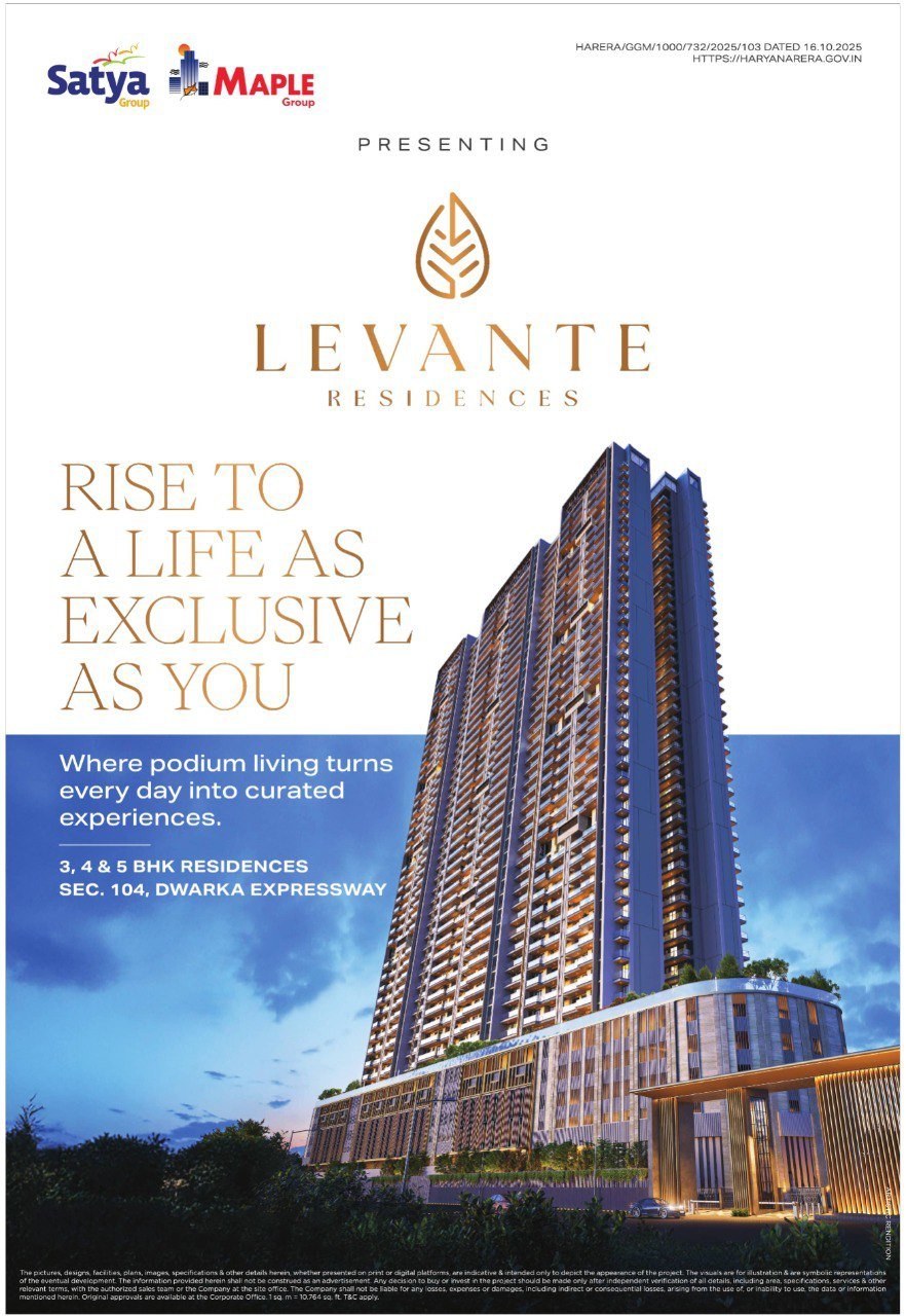 Satya Levante Residences Gurgaon