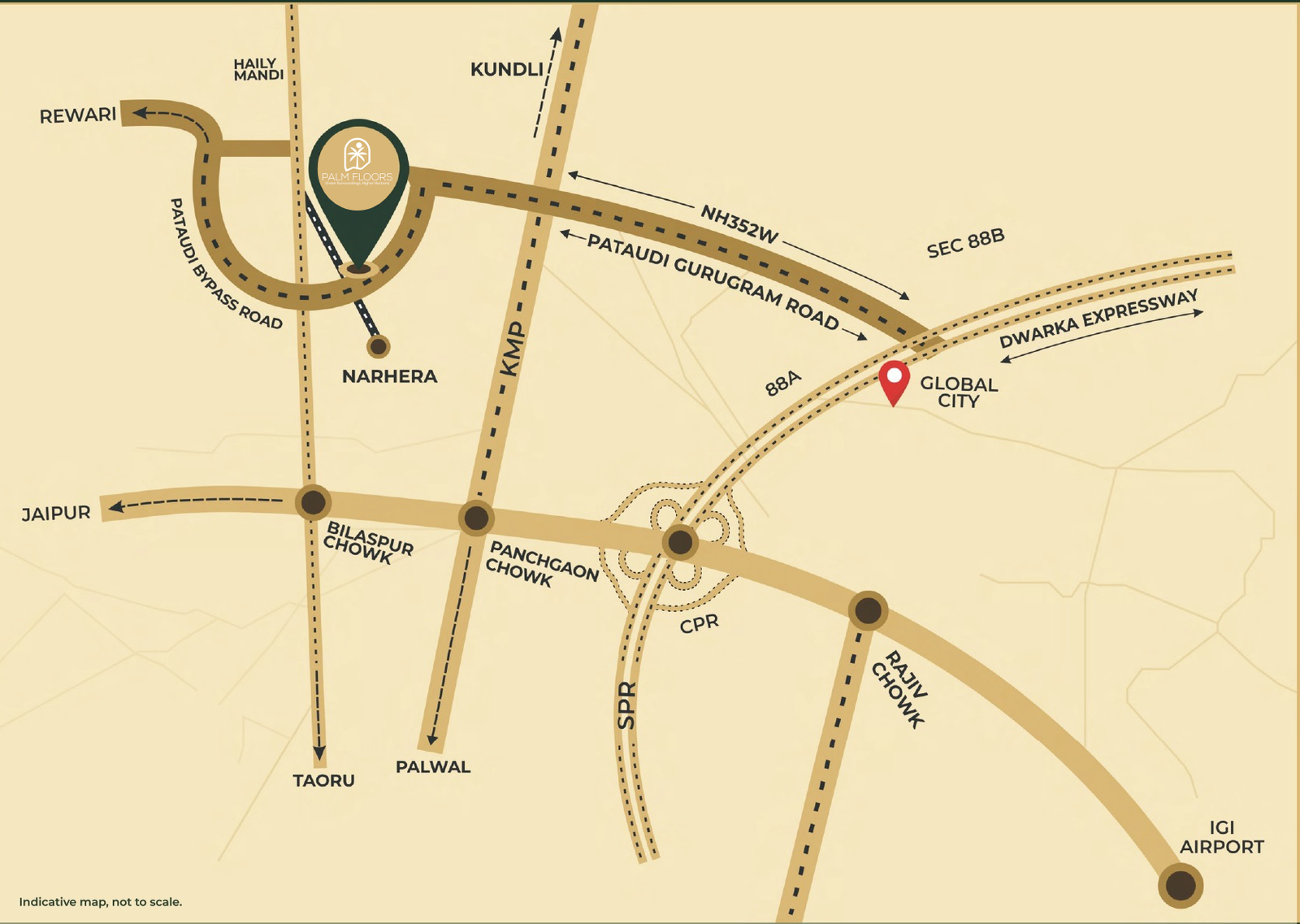 Vks Palm Floors Location Map