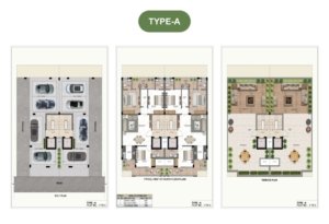 Meffier Garden Residency 3bhk Floor Plan
