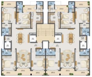 Adani-samsara-ivana-2-0-sector-63-gurgaon-floor-plan-4-bhk-utility