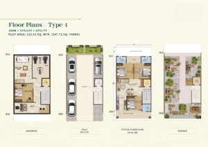 Ns-arcus-avani-signature-floors-sector-2-sohna-3-bhk-3t-ut-type-4