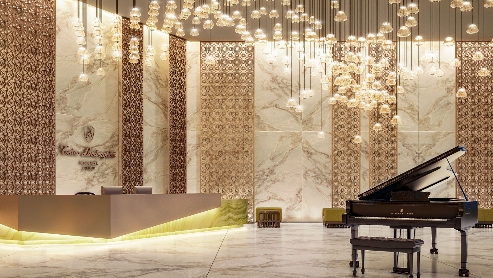 Tonino Lamborghini Residences Gurugram Club Lobby