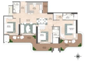 Origen-the-oryza-sector-88a-gurgaon-floor-plan-3bhk-type-1