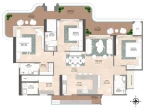 Origen-the-oryza-sector-88a-gurgaon-floor-plan-3bhk-type-3