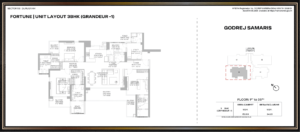 Godrej Samaris 3bhk Grandeur 1 Floor Plan
