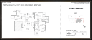 Godrej Samaris 3bhk Grandeur 2 Refuge Floor Plan