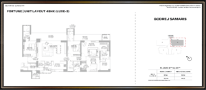 Godrej Samaris 4bhk Luxe 2 Floor Plan