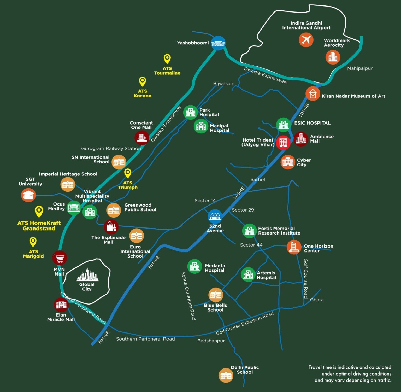 Ats Homekraft Grandstand Location Map