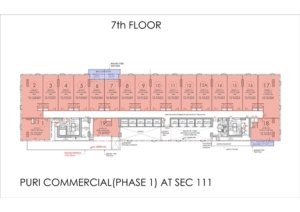 Puri Aerosphere 7th Floor Plan